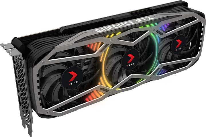 Відеокарта PNY GeForce RTX 3080 Ti 12GB XLR8 Gaming Revel Epic-X RGB Triple Fan (VCG3080T12TFXPPB) - фото 4