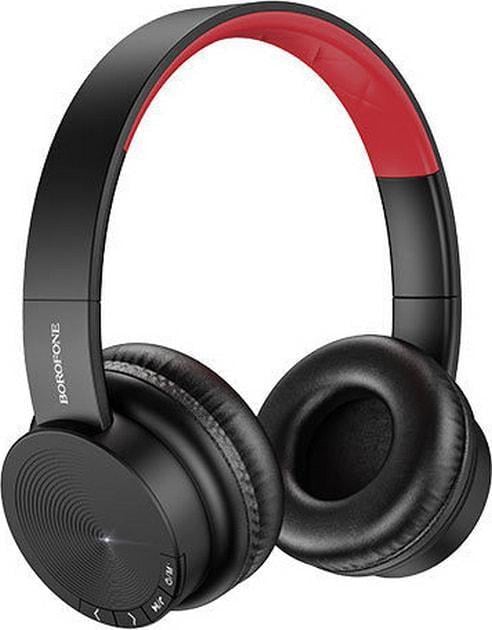 Наушники беспроводные Borofone BO11 Bluetooth гарнитура Black (38192)