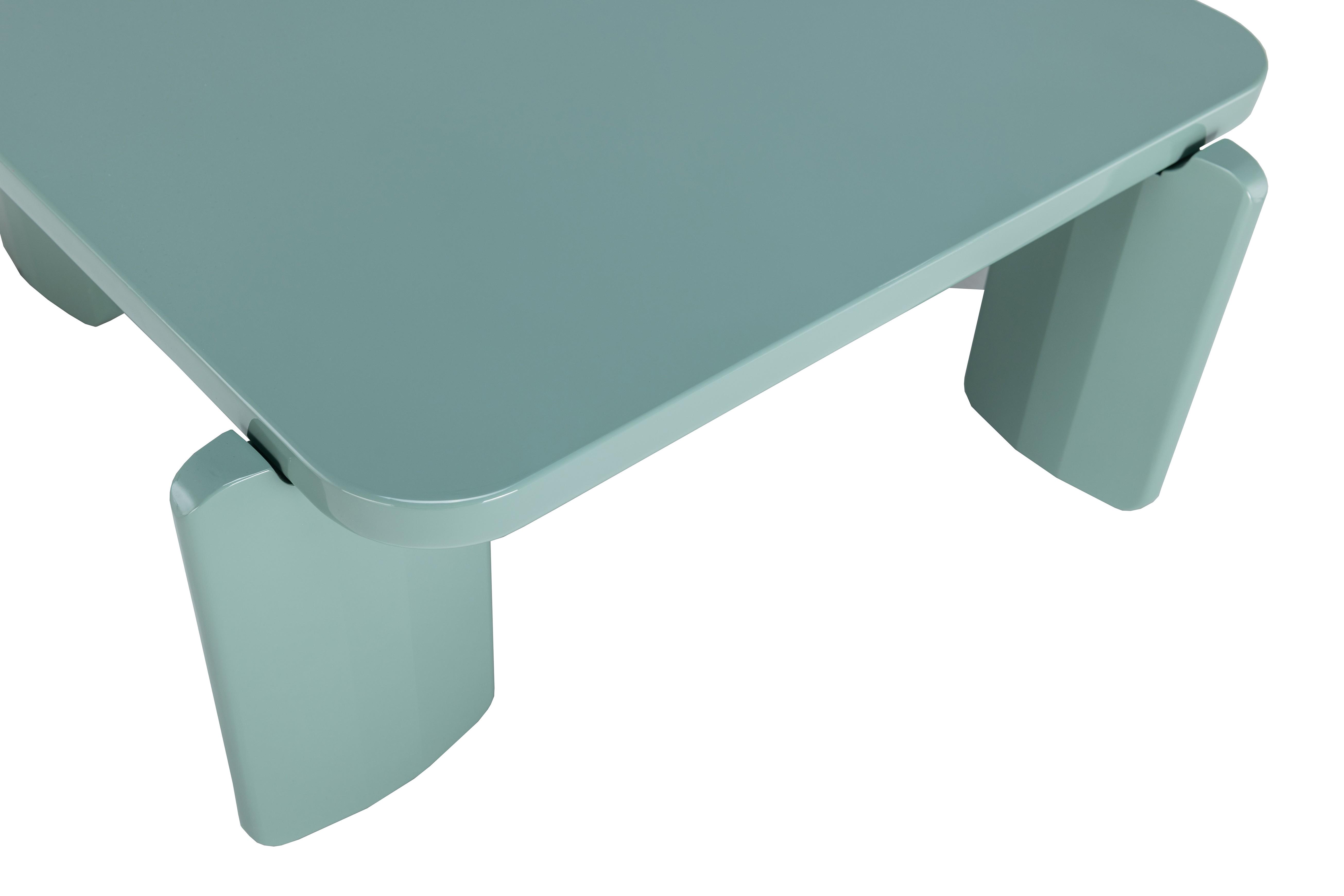 Журнальний стіл Vetro Ензо 800х800х350 мм МДФ Лагуна(С-320) - фото 2 Журнальний стіл Vetro Ензо 800х800х350 мм МДФ Лагуна(С-320) - фото 2