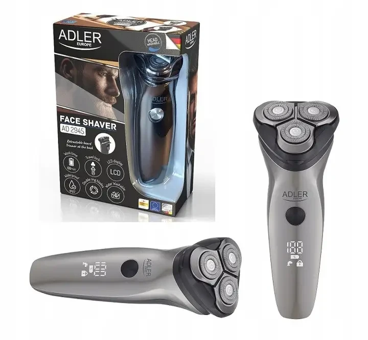 Электробритва Adler AD 2945 USB IPX7 (5905575901675) - фото 4