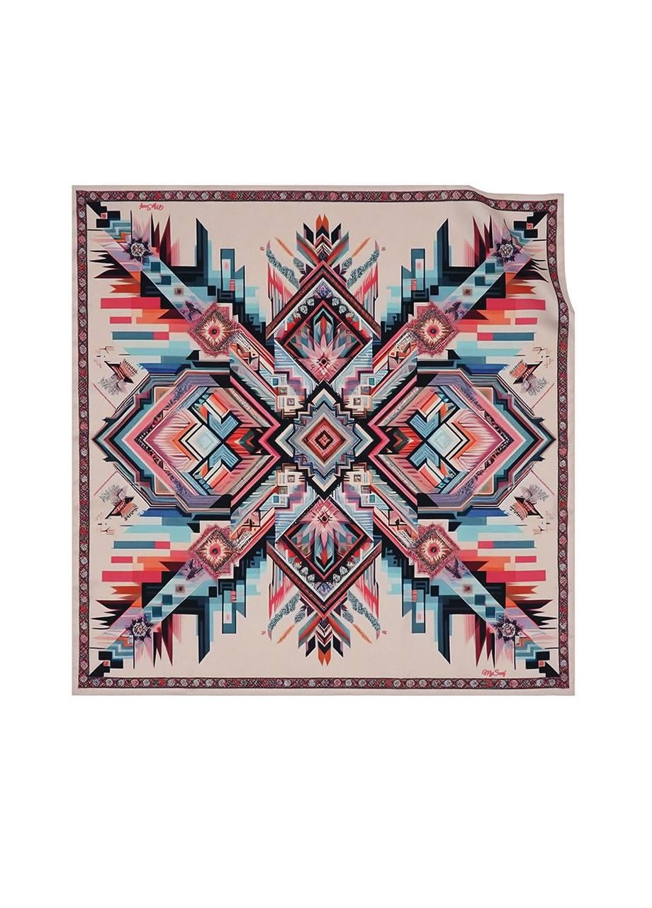 Хустка дизайнерська My Scarf Матриця долі 90х90 см (32900658)