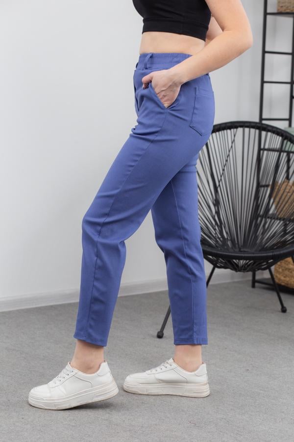 Штаны женские AKSAN S Синий (21.907_dark-blue_42(S)) - фото 2 Штаны женские AKSAN S Синий (21.907_dark-blue_42(S)) - фото 2