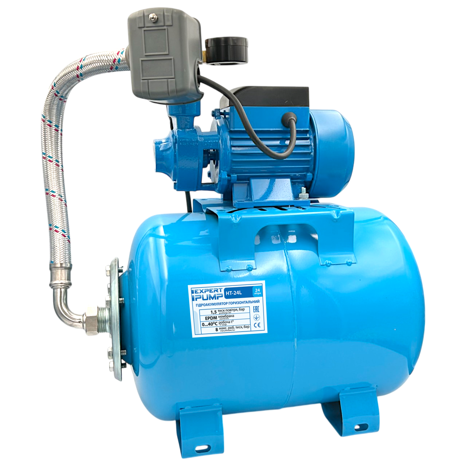 Автоматическая насосная станция EP QB60/24 370 Вт H=35 м Q=35 л/мин