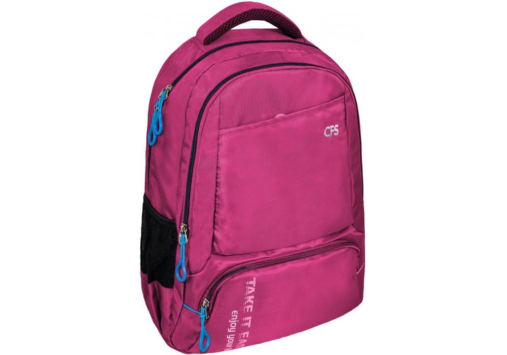 Рюкзак молодежный Cool For School 44x29x15 см 16-25 л Розовый (CF86422)