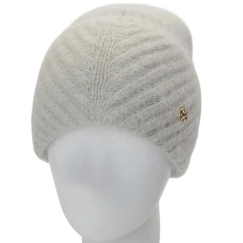 Шапка женская с отворотом Lirus Кейт ангоровая универсальный Молочный (220268) Шапка женская с отворотом Lirus Кейт ангоровая универсальный Молочный (220268)