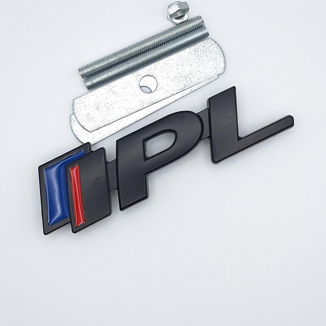 Эмблема на решетку радиатора IPL Infiniti металл Черный матовый (2048327663)
