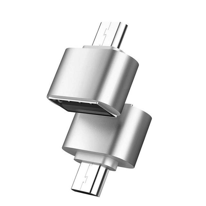 Адаптер XoKo AC 035 USB USB Type C Silver (XK AC035 SL)