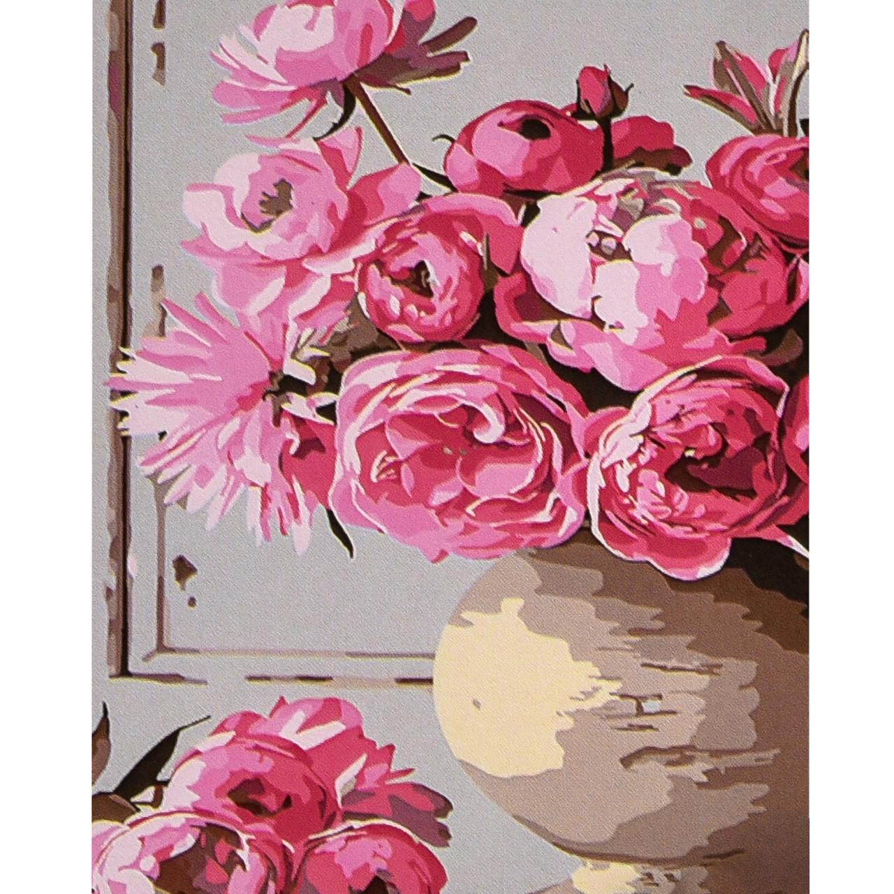 Картина по номерам Strateg Премиум Утренний букет 30х40 см (SS1212)