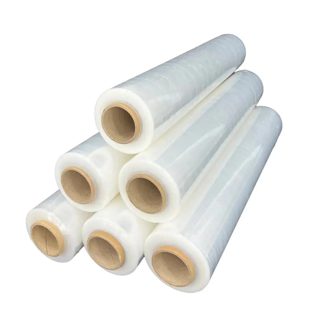 Стретч пленка 500 мм 17 мкм 250 м нетто 1,95 кг ящик 6 рул. Прозрачный