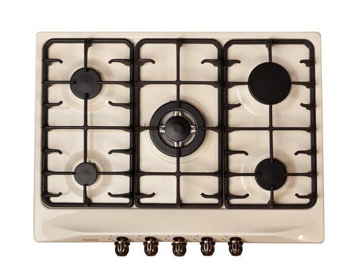 Варочная поверхность газовая Fabiano FHG-R 23-75 VGH-T Слоновая кость - фото 2 Варочная поверхность газовая Fabiano FHG-R 23-75 VGH-T Слоновая кость - фото 2