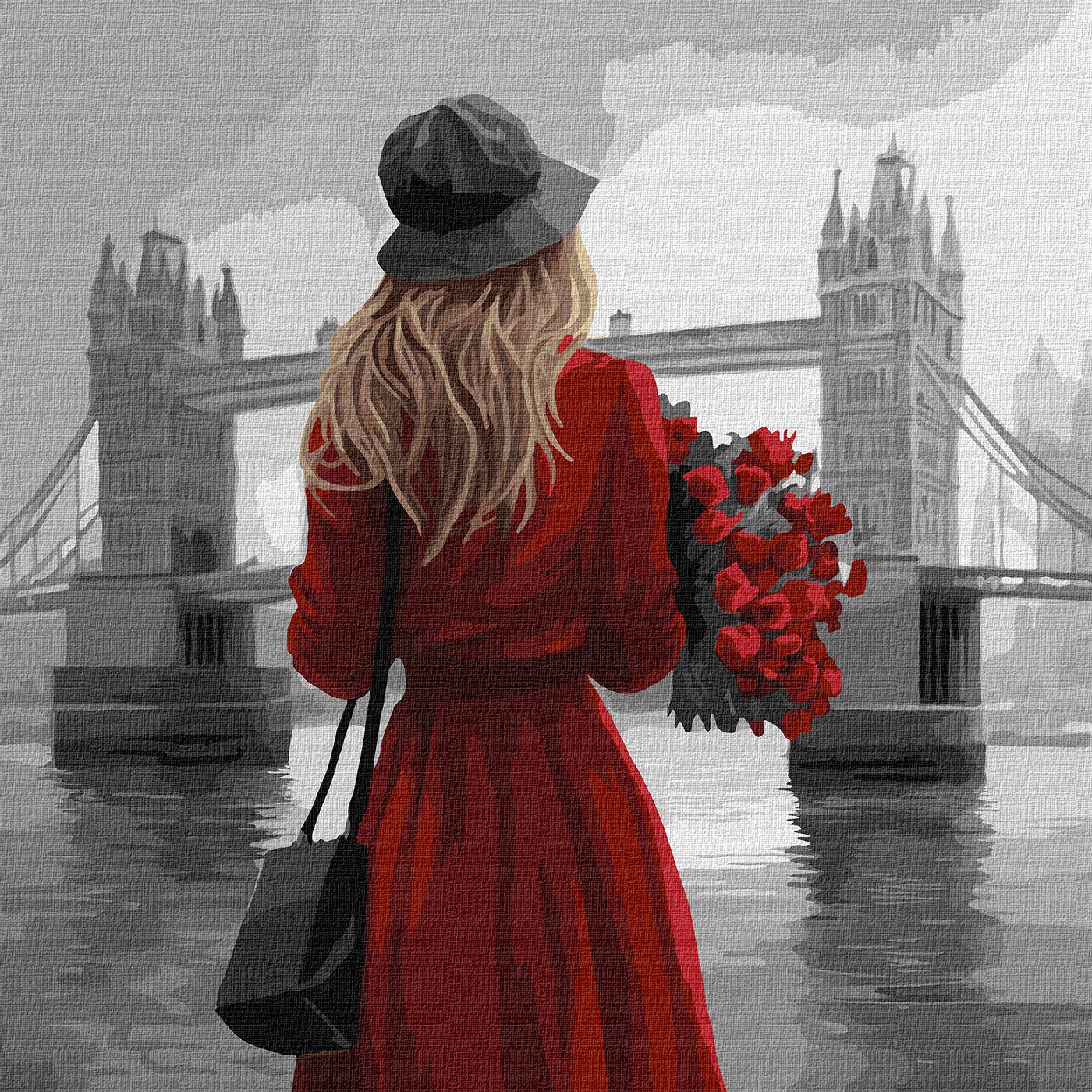 Набір для розпису по номерах Ideyka Туманний Лондон КНО7302 40x40 см (MTT-167510)