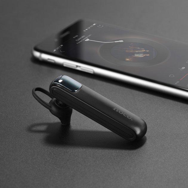 Гарнітура Bluetooth Hoco E37 Gratified Headset чорний - фото 4