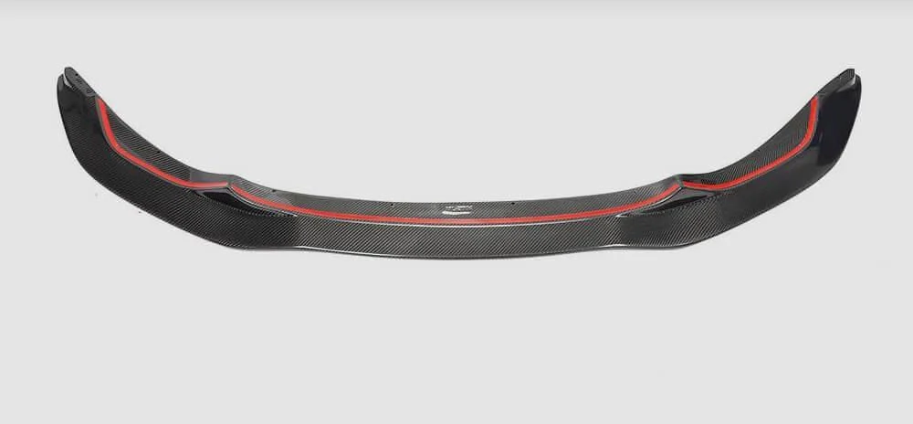 Накладка на передний бампер DDCarbon V9 для F82/F83/BMW 4 серия F-32 2012-2020 карбон (136793)