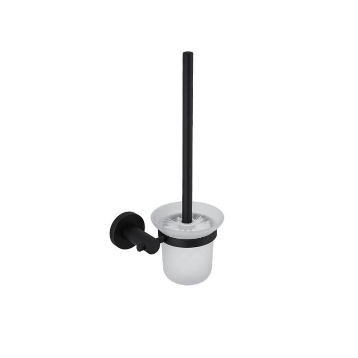 Йоршик туалетний Frap F30210 настінний нержавіюча сталь Чорний (1037773) Йоршик туалетний Frap F30210 настінний нержавіюча сталь Чорний (1037773)