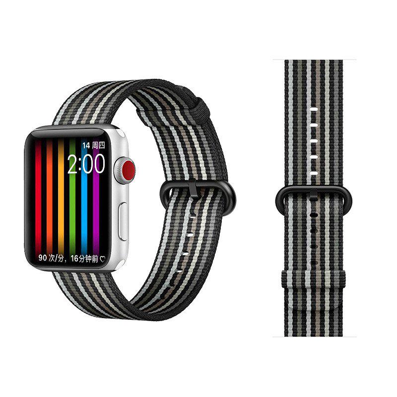 Ремешок для Apple Watch Coteetci W30 Rainbow 42/44 мм Черный Ремешок для Apple Watch Coteetci W30 Rainbow 42/44 мм Черный