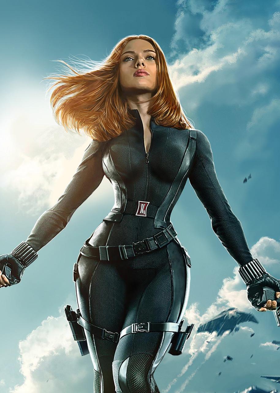 Картина GeekLand Black Widow постер (BW.09.002)