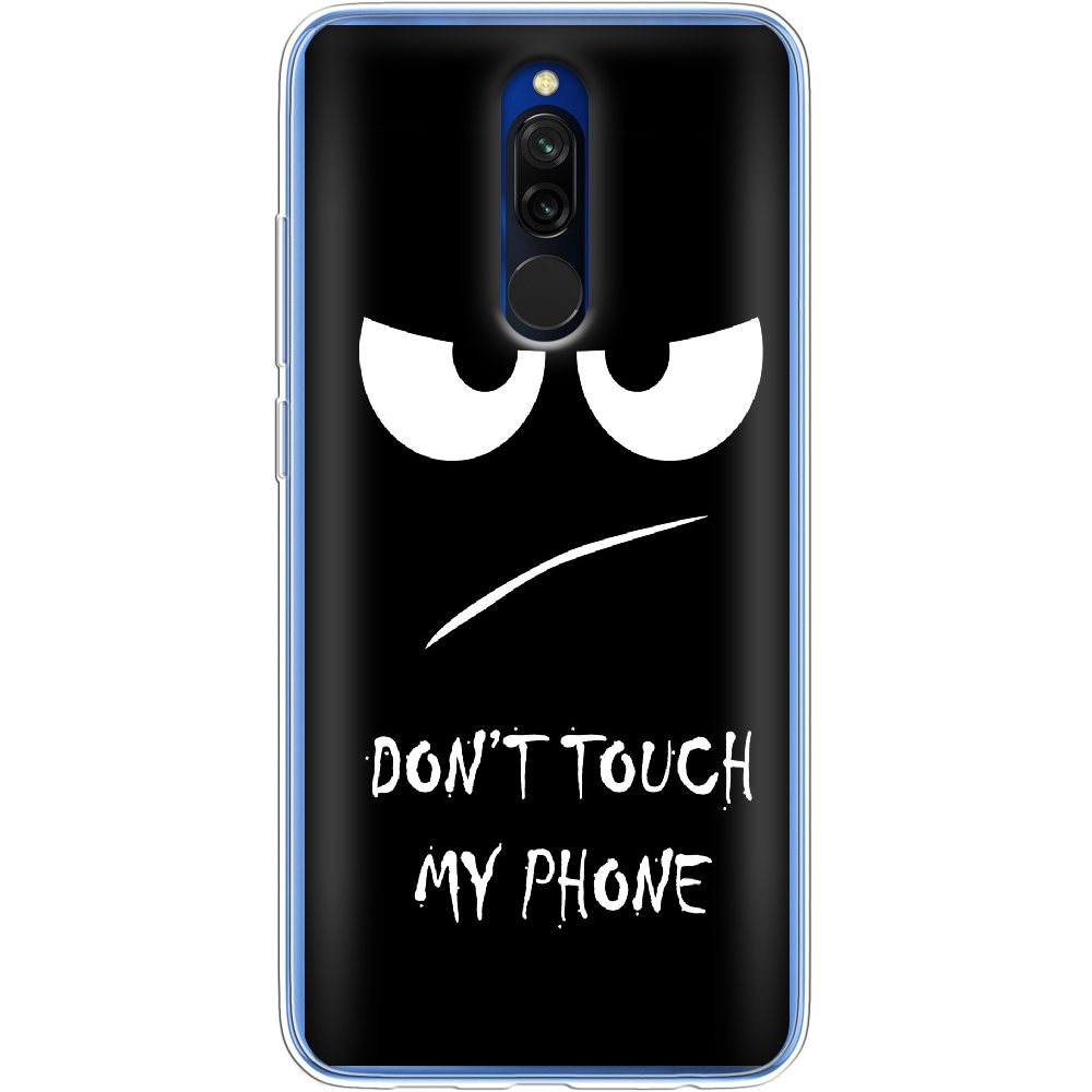 Чохол Boxface Xiaomi Redmi 8 Don't Touch my Phone Прозорий силікон (38411-up535-38411)