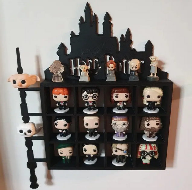 Полиця-органайзер для колекції фігурок Funko Pop Гаррі Поттер (0033) - фото 2 Полиця-органайзер для колекції фігурок Funko Pop Гаррі Поттер (0033) - фото 2