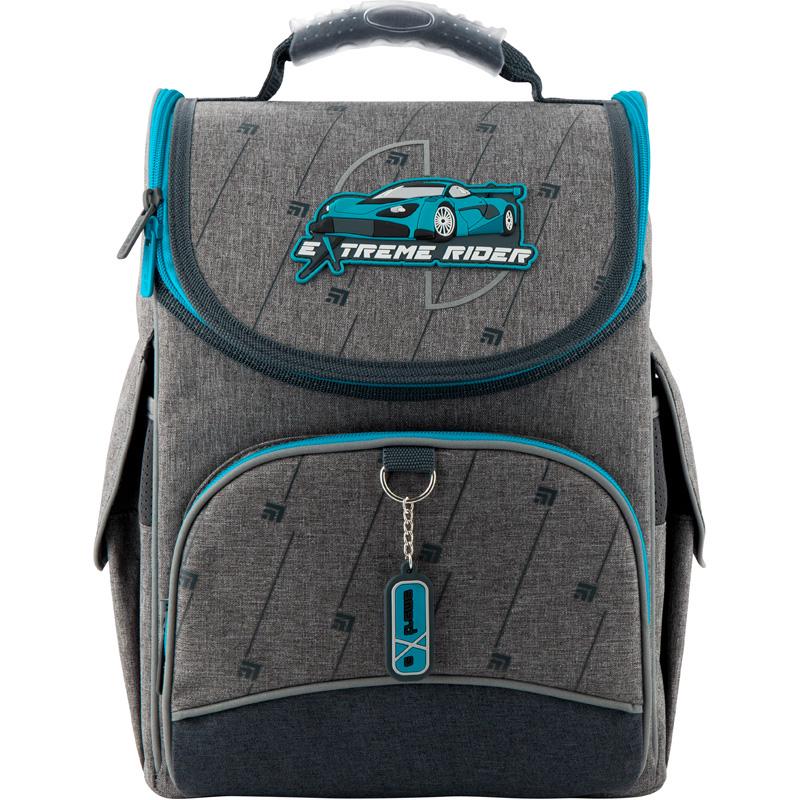 Рюкзак школьный каркасный KITE Rider 35х25х13 см 6-15 л Серый (K20-501S-3)