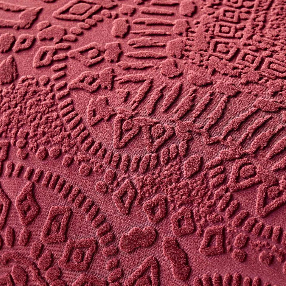 Покривало з наволочками Karaca Home-Bohem sarabi пано 250х240 см євро Винний (63085) - фото 2