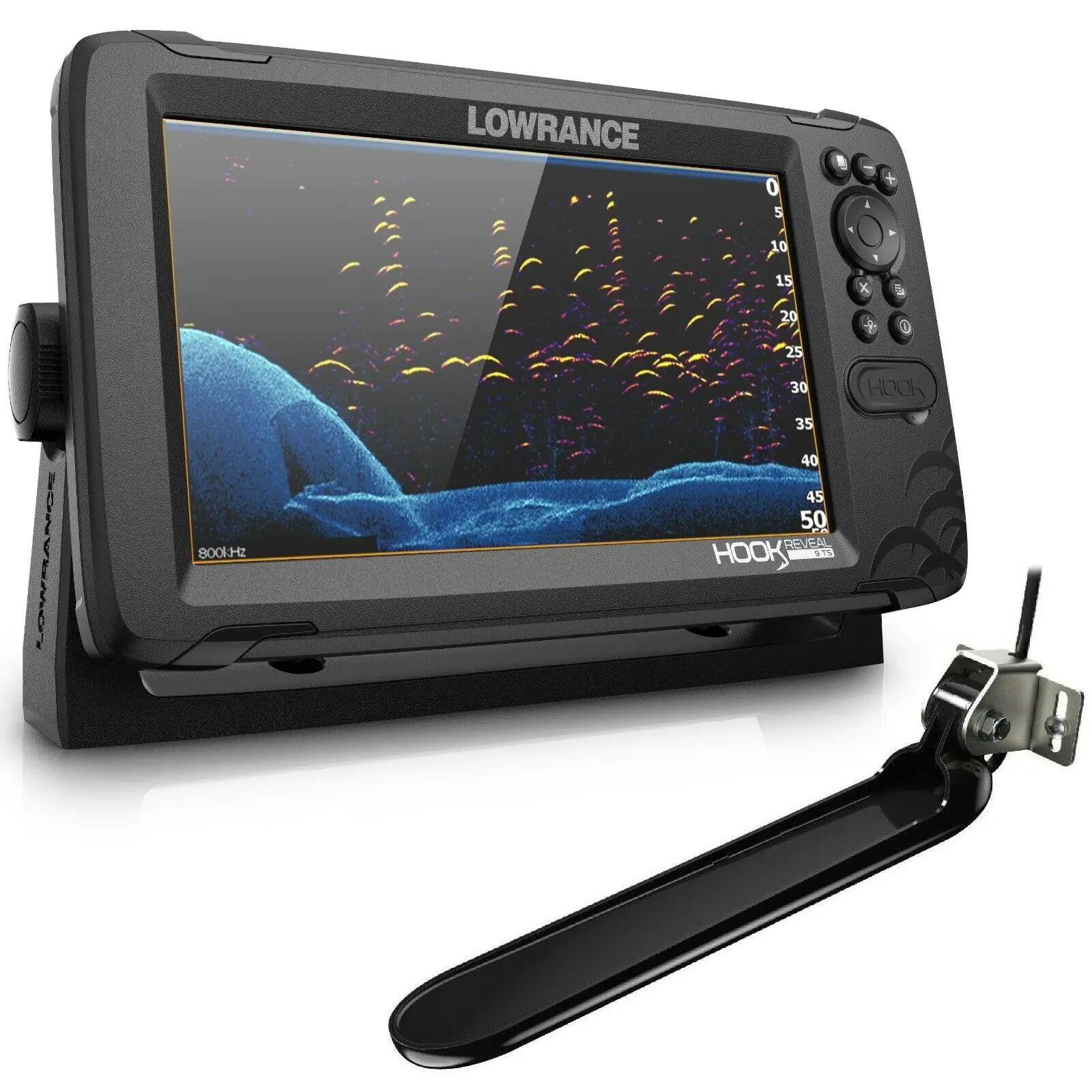 Эхолот Lowrance Hook Reveal 9 TripleShot (000-15531-001) - фото 3