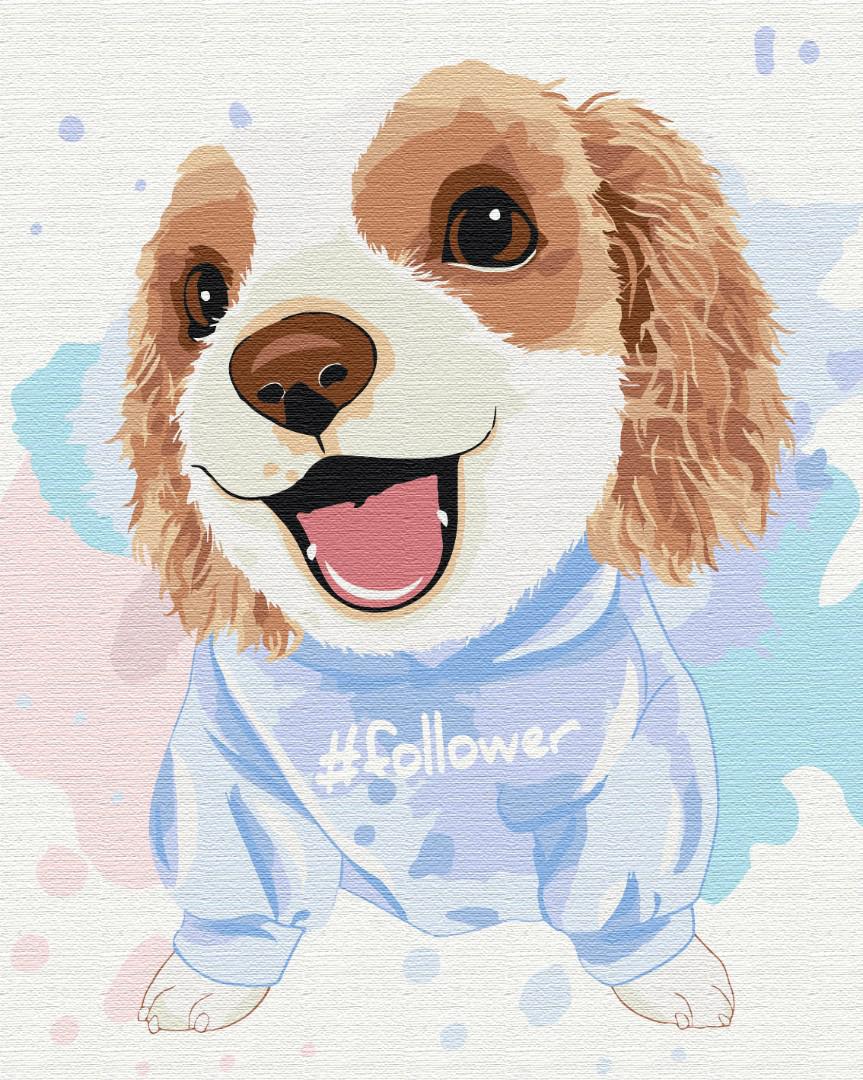 Картина по номерам Brushme Дружочек 48x60 см (BS51353L)