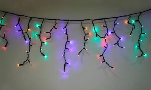 Гірлянда зовнішня LED Бахрома 120 ламп 5 м Мульті (20) - фото 4 Гірлянда зовнішня LED Бахрома 120 ламп 5 м Мульті (20) - фото 4