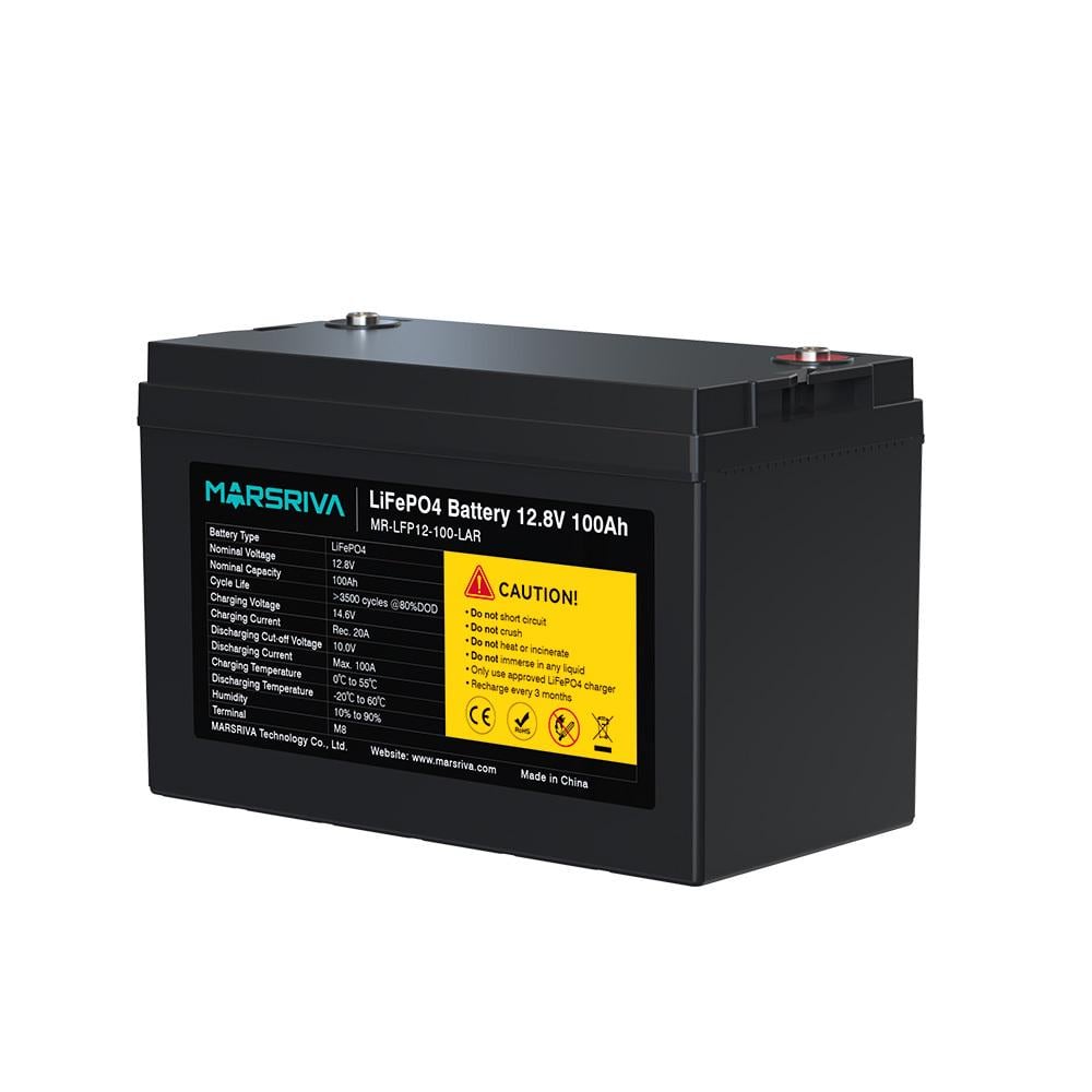 Аккумуляторная батарея MARSRIVA LiFePO4 100 Ah (MR-LFP12-100-LAR)