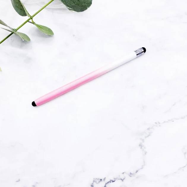 Стилус для малювання двосторонній 2в1 Рожевий - фото 5 Стилус для малювання двосторонній 2в1 Рожевий - фото 5