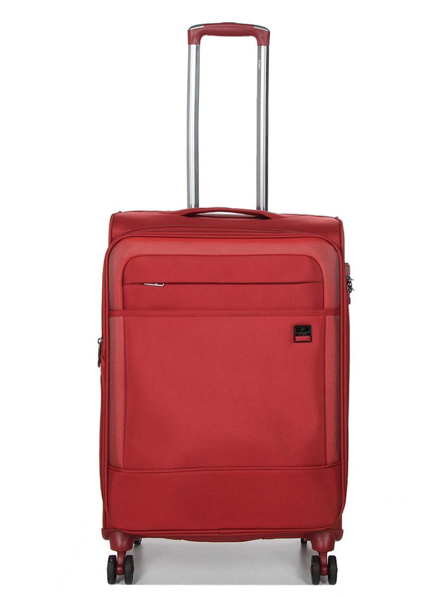 Валіза середня AIRTEX тканина M 68х43х27 + 5 см 68 л 3,5 кг Червоний (832)