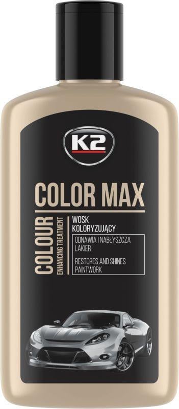 Полироль для черных автомобилей K2 Color Max Black цветообогащающая 250 мл
