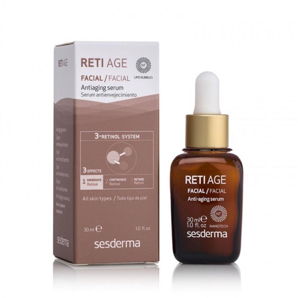 Сыворотка для лица антивозрастная SeSDerma Reti-Age Antiaging Serum 30 мл Сыворотка для лица антивозрастная SeSDerma Reti-Age Antiaging Serum 30 мл