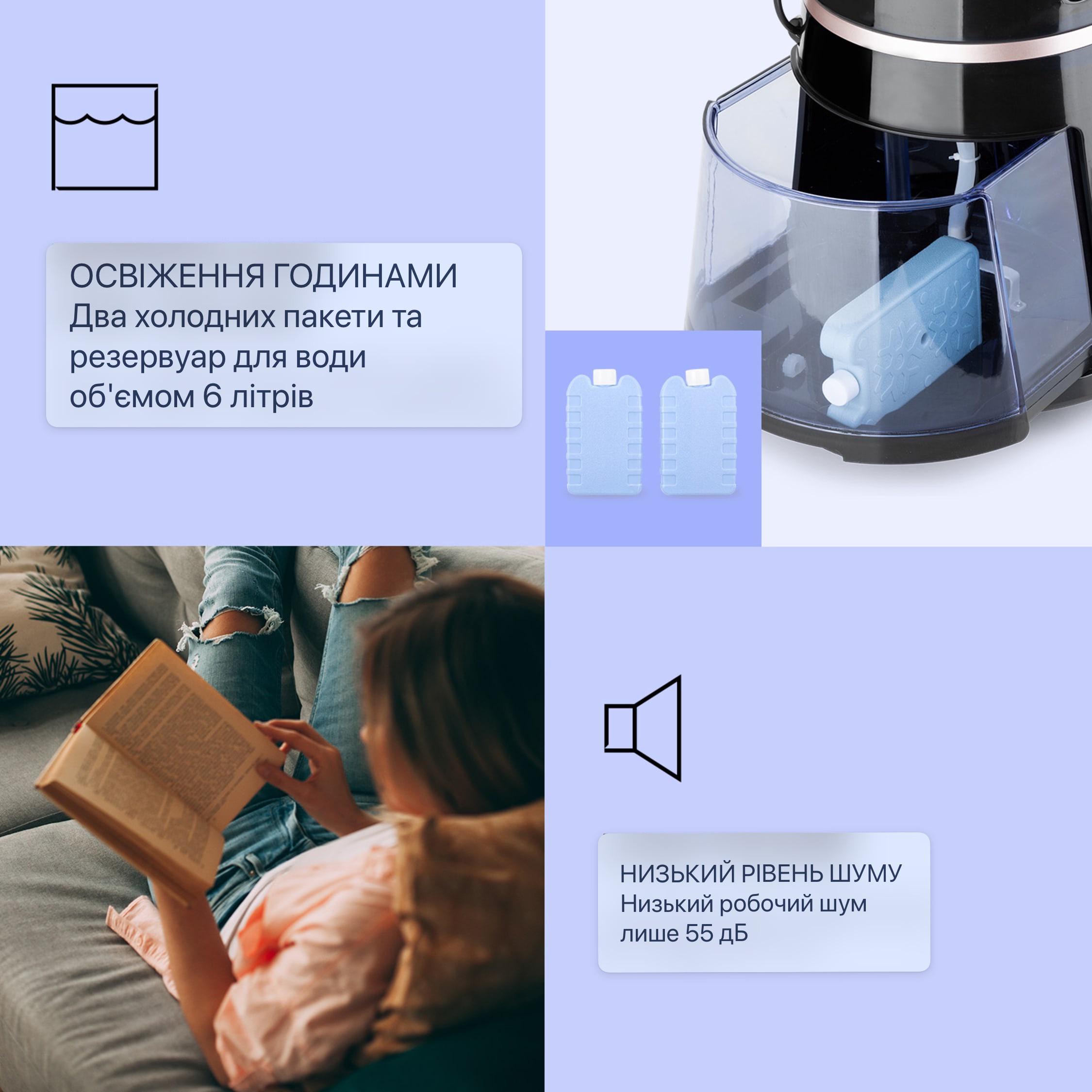 Вентилятор башня Skyscraper Ice 4в1 Смарт - фото 2