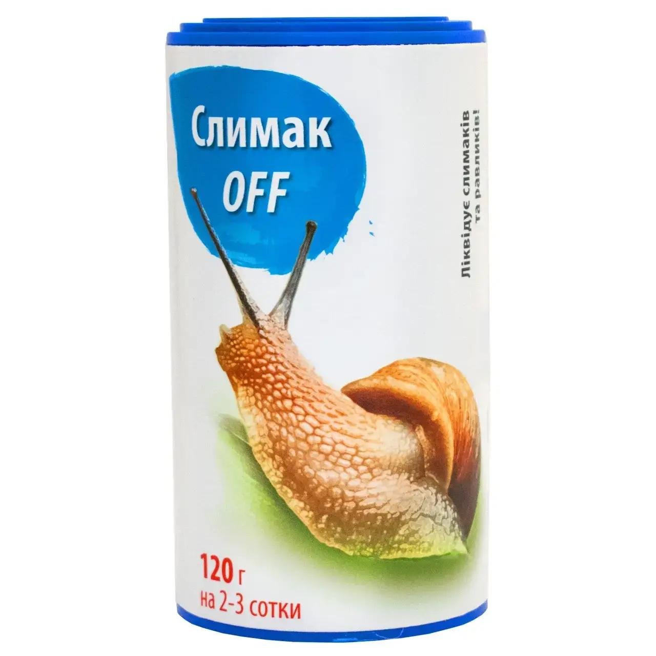 Засіб Слімакофф для боротьби зі слимаками 120 г Засіб Слімакофф для боротьби зі слимаками 120 г