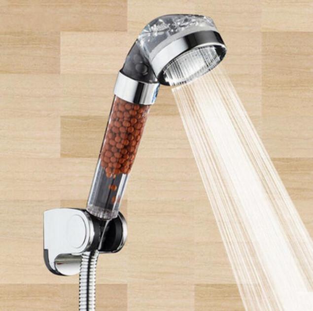 Лійка для душу SUNROZ Spa Heathy Shower Head з турмаліном (SUN3991) - фото 4