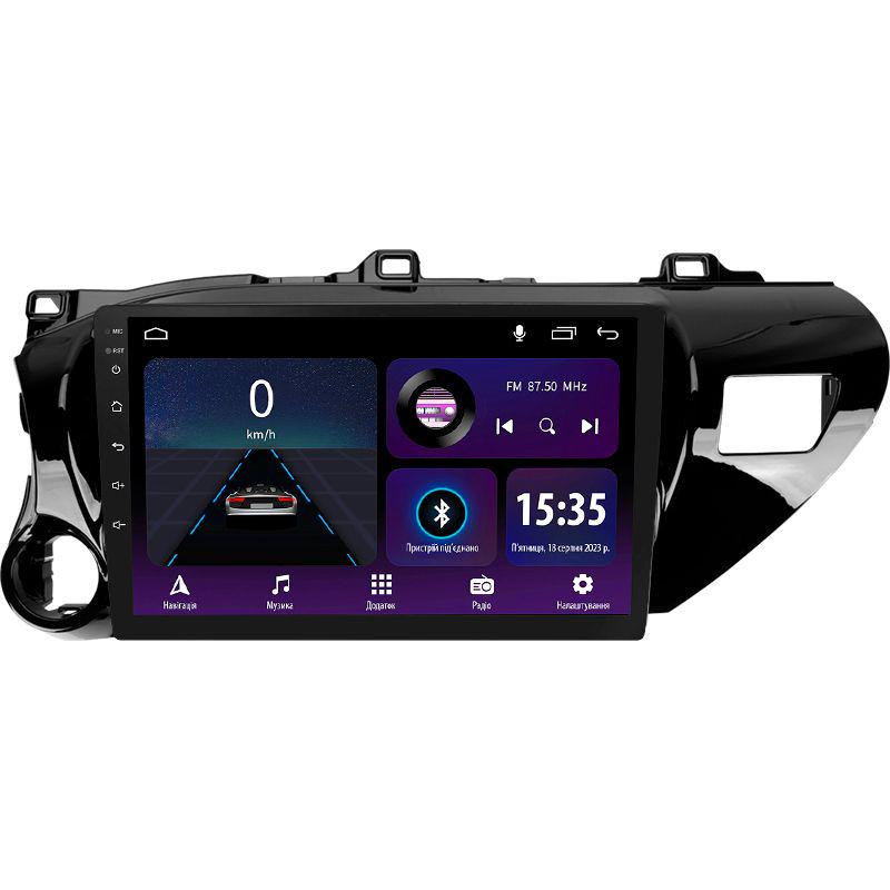 Магнітола штатна Sigma E10232 2/32 GB для Toyota Hilux Pick Up AN120 2015-2020 р. 10" (AR-83057)