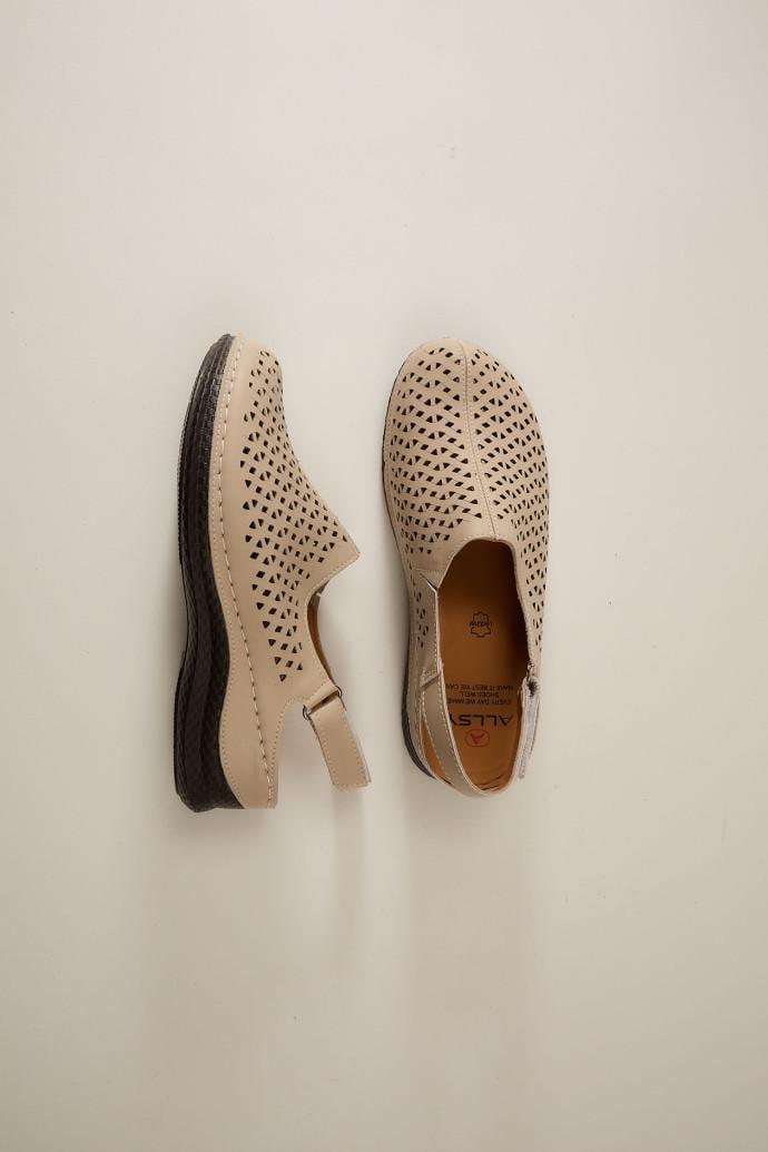 Сандалии женские ALLSY на платформе р. 38 Бежевый (195154) - фото 2 Сандалии женские ALLSY на платформе р. 38 Бежевый (195154) - фото 2