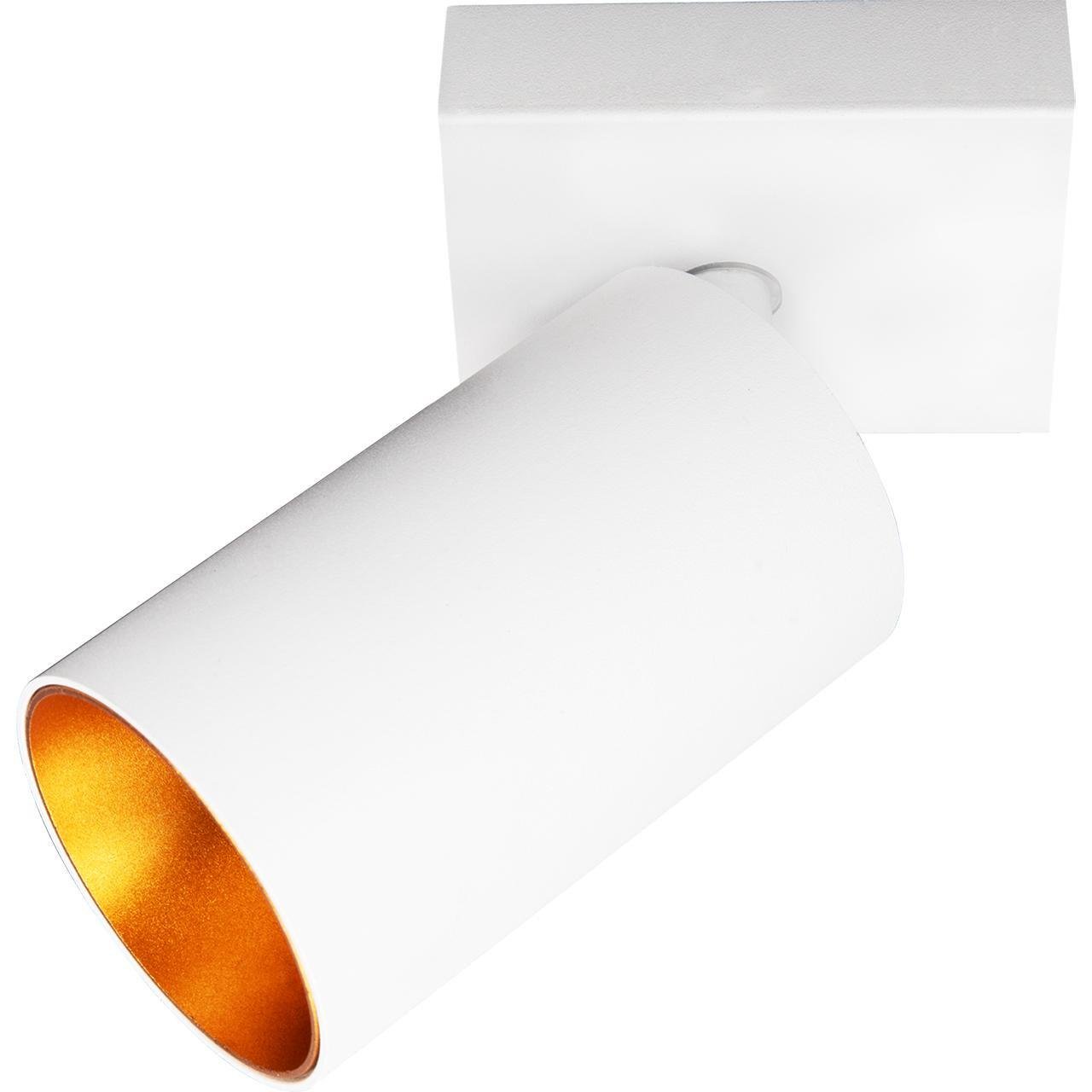 Спот накладной CLN 117-1 WHG 1х35 Вт GU10 Белый/Золотий (V6949661935402)