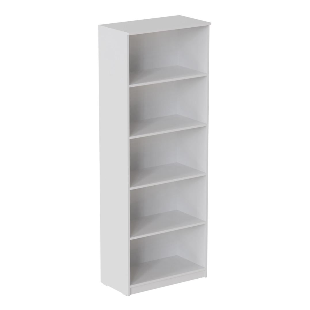 Шкаф Анжело Ferrum-decor на 5 полок 1900x800x380 мм ДСП 16 мм Белый (FRD-105043)