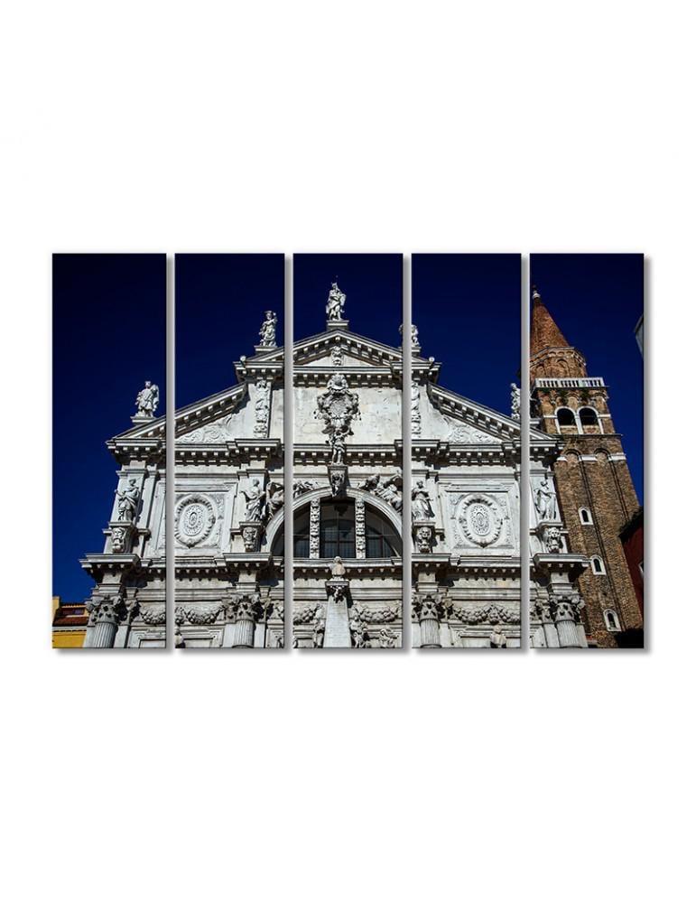 Картина модульная Собор Святого Марка Италия 5 модулей 80x120 см