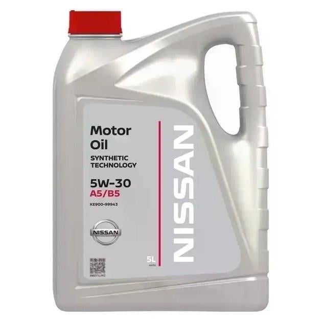 Масло моторное Nissan A5/B5 5W-30 5 л KE90099943 (2030666631)