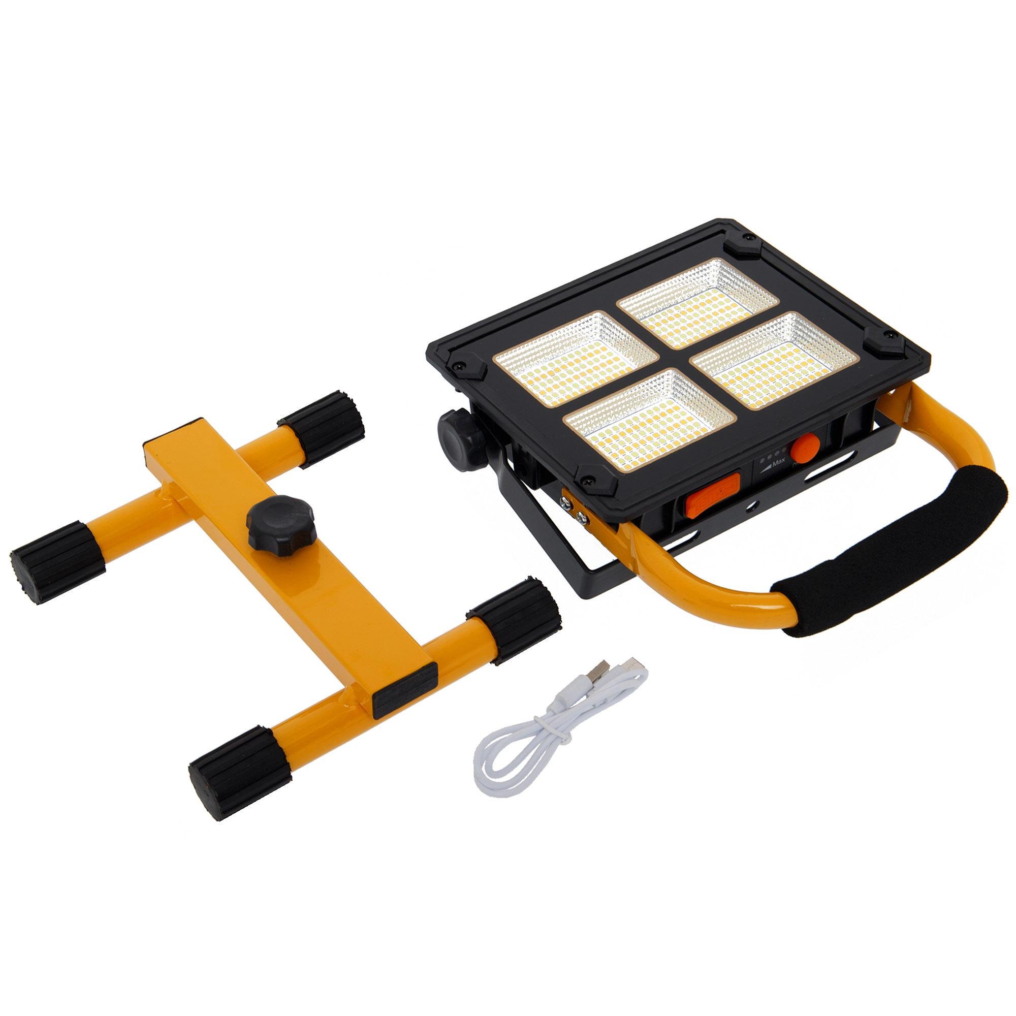 Прожектор світлодіодний X-balog BL-W877-2 Чорний/Жовтий (DN000141) - фото 2 Прожектор світлодіодний X-balog BL-W877-2 Чорний/Жовтий (DN000141) - фото 2