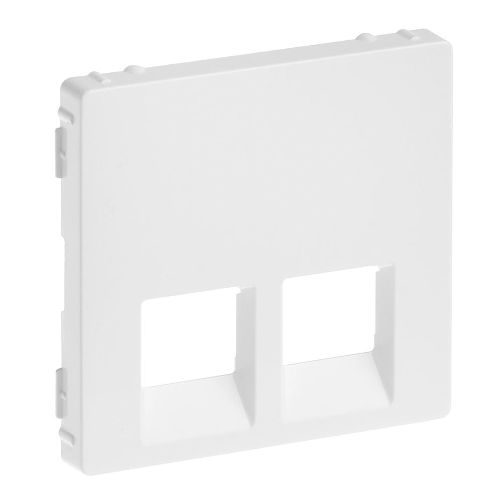 Накладка розетки Legrand Valena Life Rj11/Rj45 Белый (755420)
