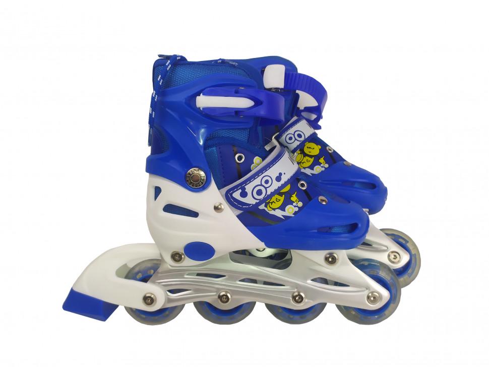 Детские роликовые коньки Bambi RS17002 р. 31-34 Blue