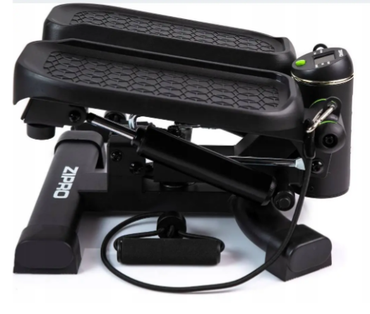 Степпер Zipro Roam 2в1 з еспандерами та лічильником калорій - фото 2