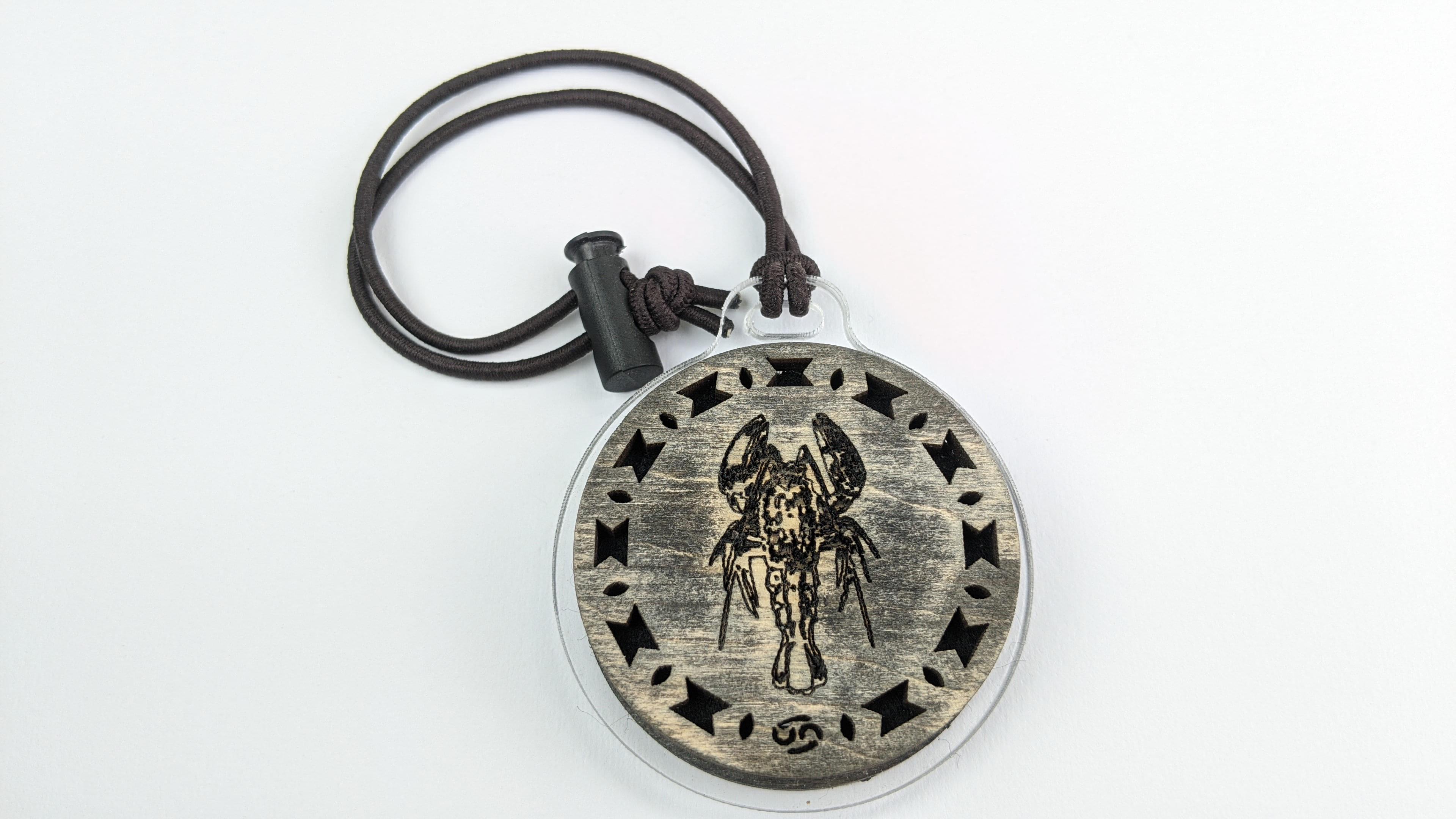 Ароматизатор в авто из натурального дерева Рак/Vanilla (7443734)