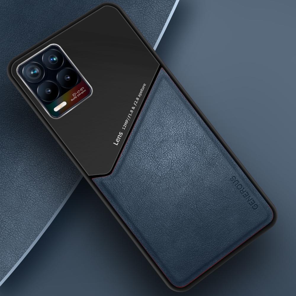 Комбінований чохол Generous на Realme 8 Blue (24154-28)