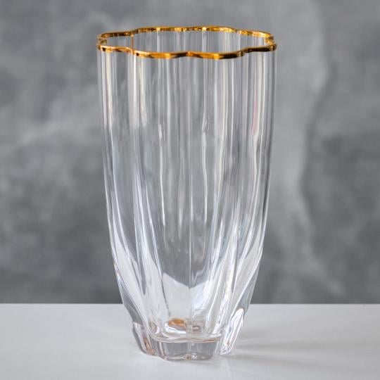 Набор стаканов Elisey Золотые лепестки 400 мл 6 шт. (9118-004) Набор стаканов Elisey Золотые лепестки 400 мл 6 шт. (9118-004)