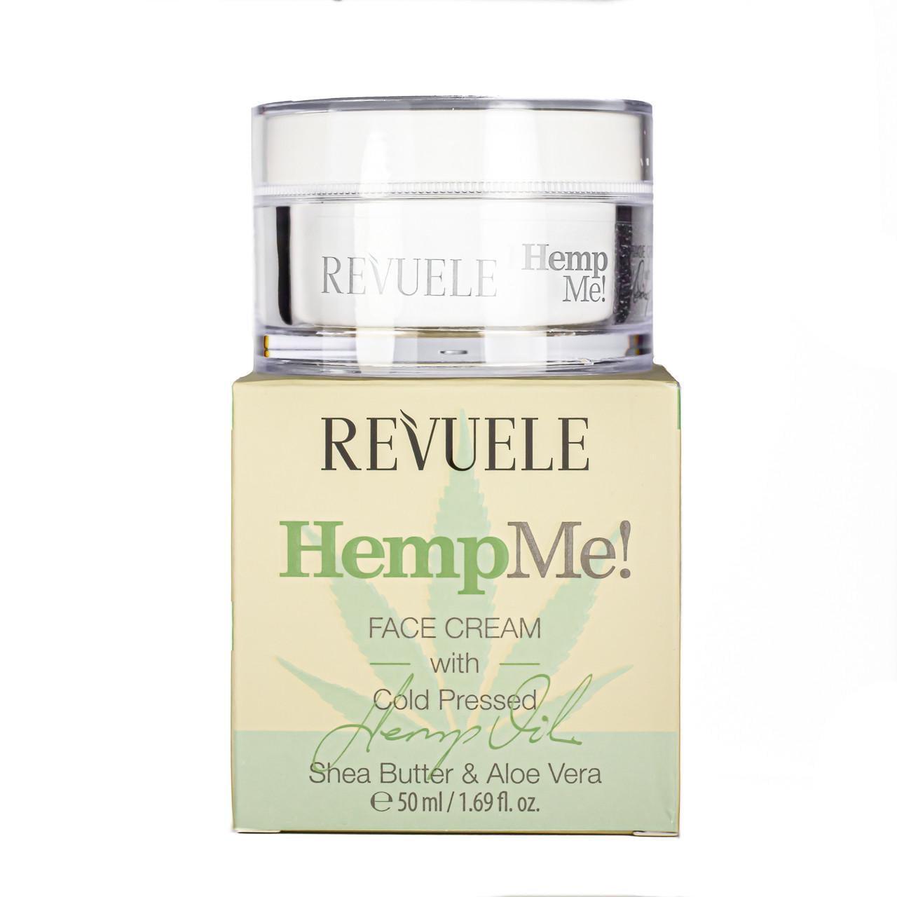 Крем для лица Revuele Hemp Me Face Cream With Cold Pressed 50 мл