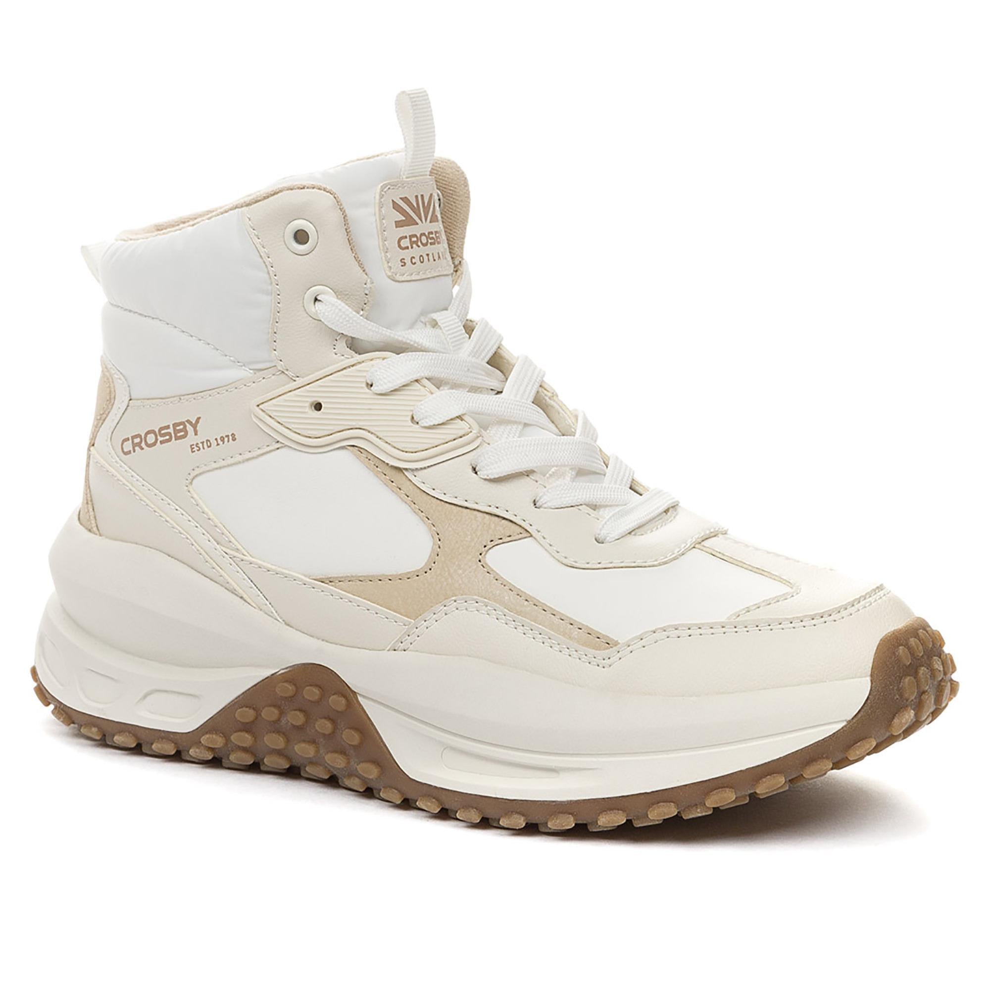 Ботинки женские зимние CROSBY спортивные р. 37 Бело-бежевый (013826-37)